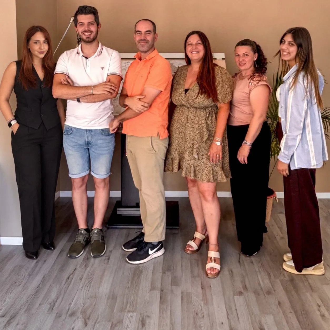 Il team di PM Architettura nella sede di Lurago d’Erba